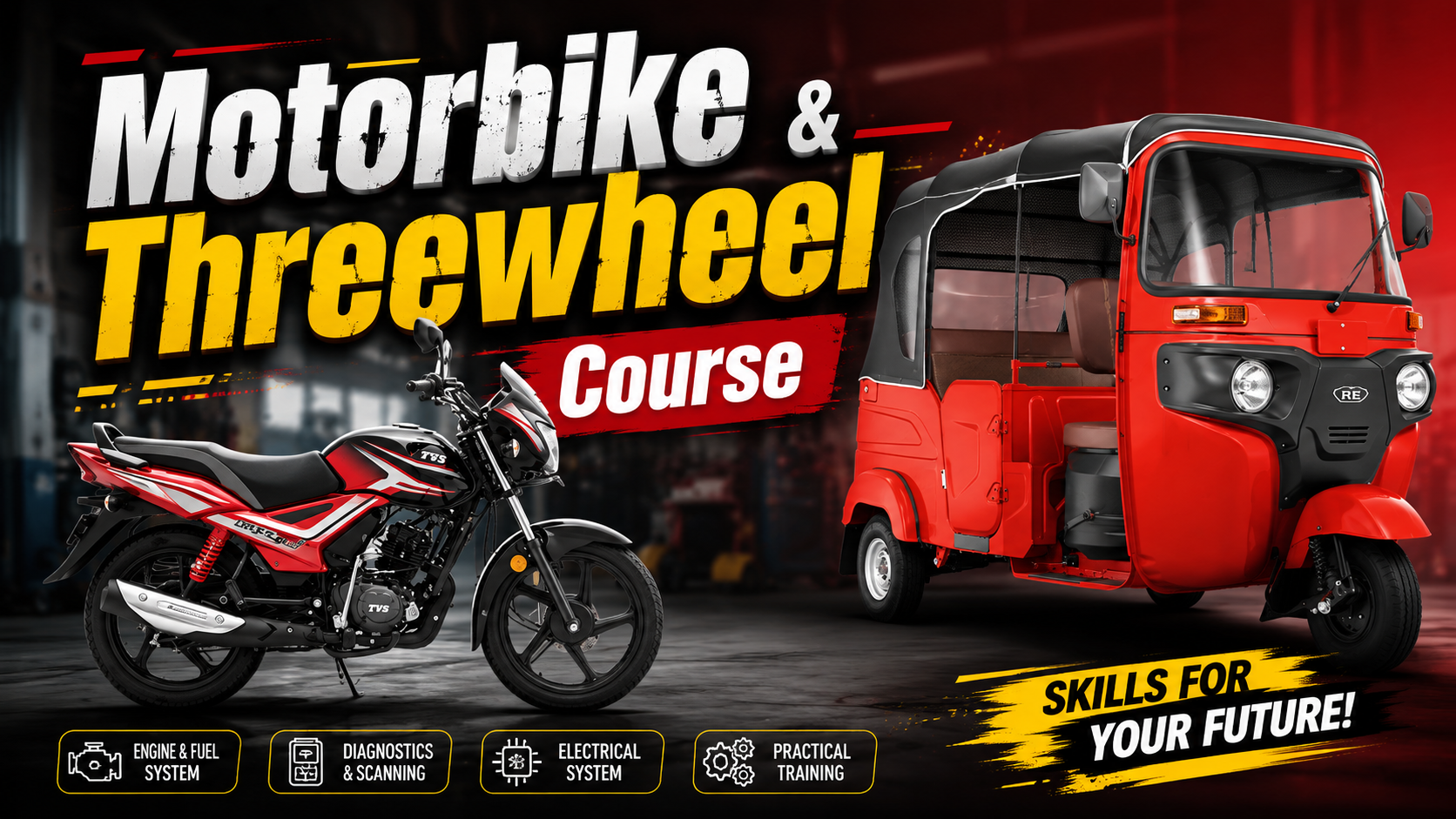 Motorbike & Threewheel Diagnostic Course